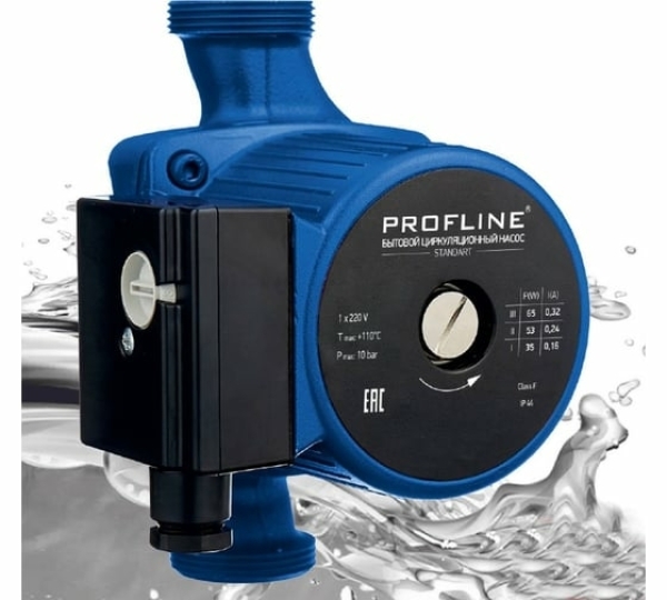 Насос циркуляционный 25/8 180мм Standart PROFLINE