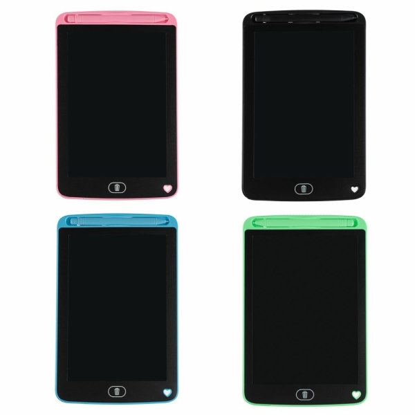 ХОББИХИТ Планшет для рисования графический LCD экран, 8,5 дюймов, пластик, 4 цвета