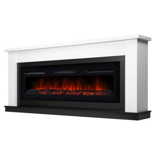 Портал белый,черный190x82.5x30 см Firelight Canto Long