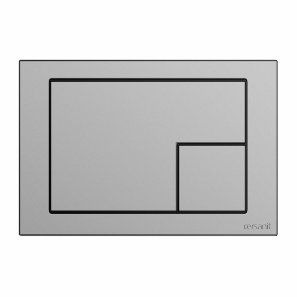 Кнопка смыва хром глянцевый Corner CERSANIT