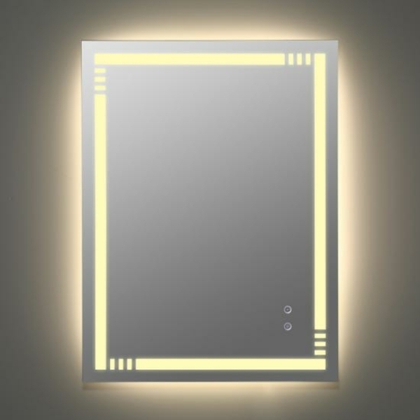 Зеркало 800*600мм с подсветкой антизапотевание KN-1103A80/60 KNOIS