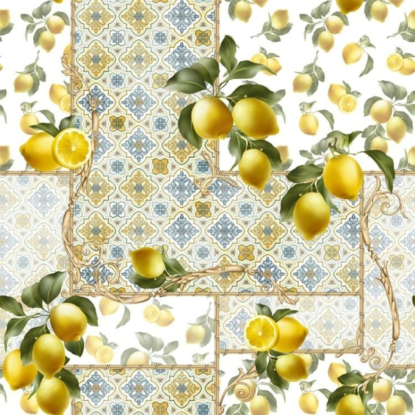 Клеенка ПВХ на тканевой основе 1,4*20м ST1098 Grace