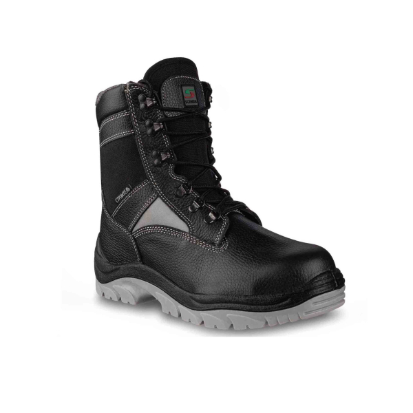 Ботинки кожаные утепленные высокие СТРОИТЕЛЬ ПУ/ТПУ мет.подносок 40