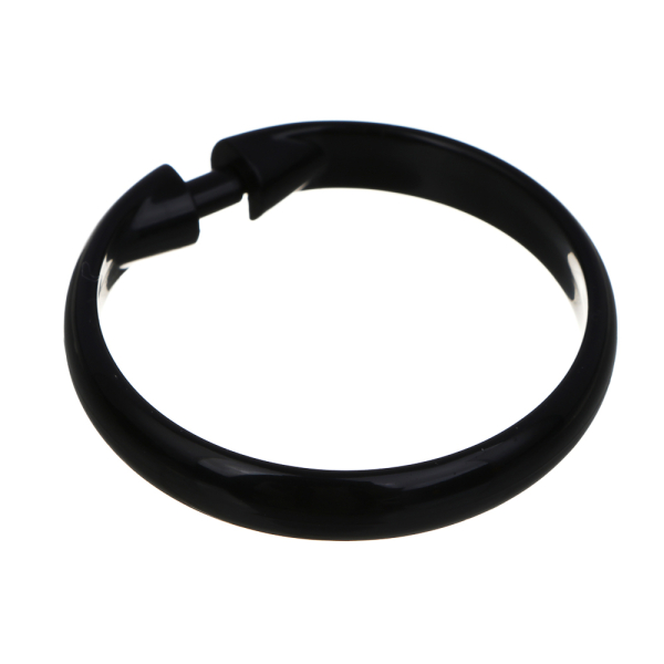 VETTA Кольца для шторок d 4,5 см, 12шт, пластик, черные