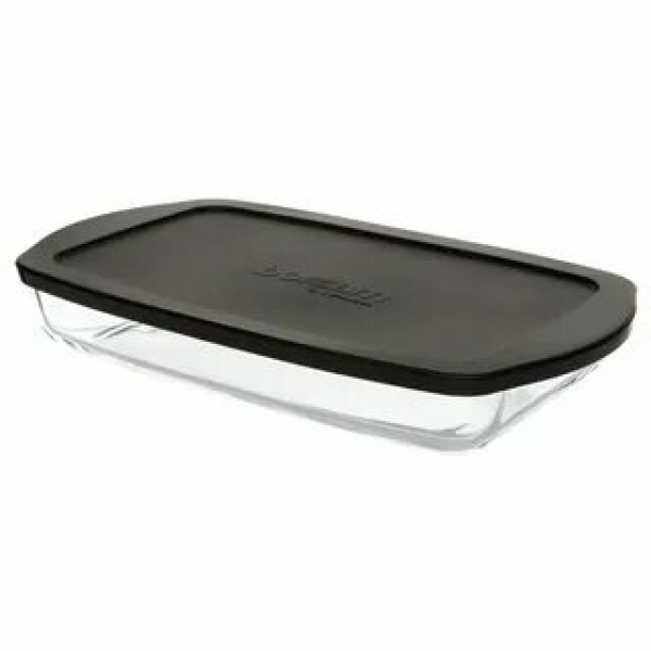 Форма для запекания 3,85л стекло 59124GREY