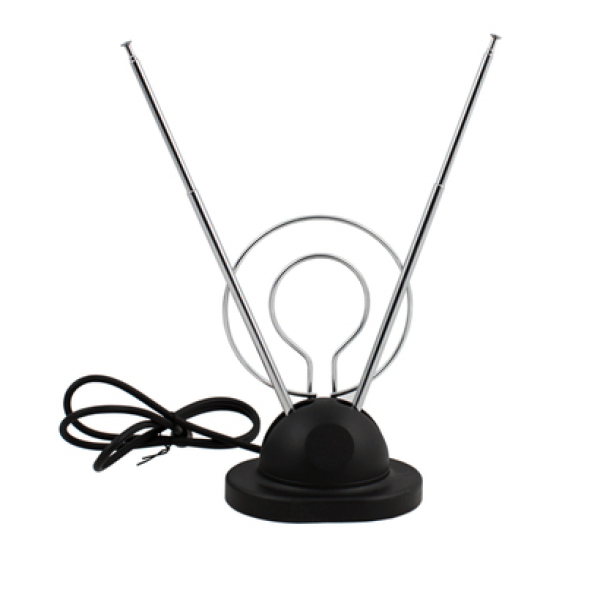 Антенна комнатная усы с кольцом на подставке YB-002 (DVB-T/T2) кабель 0,9м  Zolan