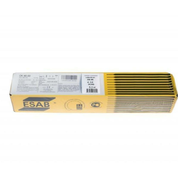 Электроды ОК-46.00 3мм 5,3кг Esab