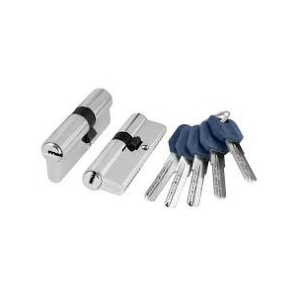 Цилиндровый механизм Z4000Key100 45+10+45 CP хром Punto