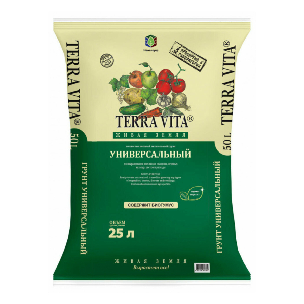 Грунт универсальный 25л Terra Vita