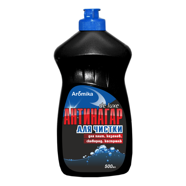 Чистящее средство STOP-пригар 500мл АНТИНАГАР de luxe 5в1 для казанов AROMIKA