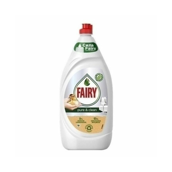 Средство для мытья посуды Fairy Pure&Clean 900мл