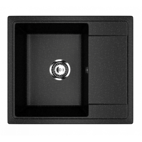 Мойка из иск.камня 575*495мм гл.19см черный оникс SOFT-TOUCH GR575-004 GOTA ROCIO