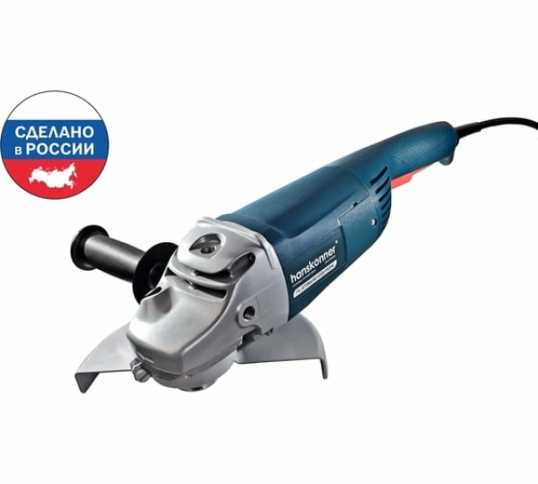 УШМ d230мм 2200Вт 6500об/мин Hanskonner PLATINUM