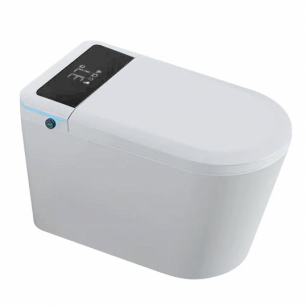 Унитаз умный с сиденьем с микролифтом белый/черный KN60402B-BASE KNOIS