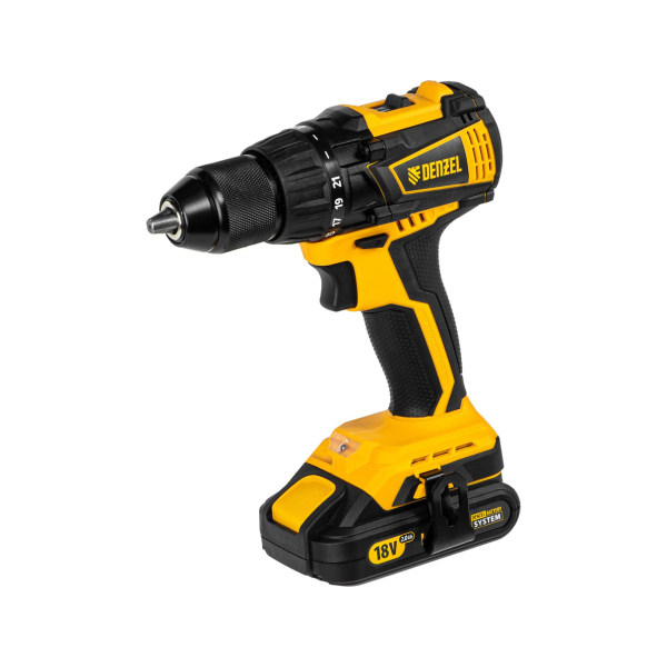 Шуруповерт акк 18В 65Нм 2*1,5А*ч BLDL-IB-18-02 Denzel