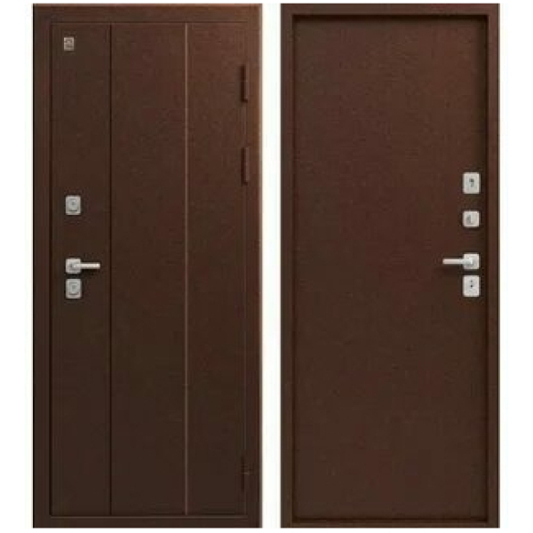 Дверь С-103 Медь Антик/ Медь Антик 960*2050 R Центурион