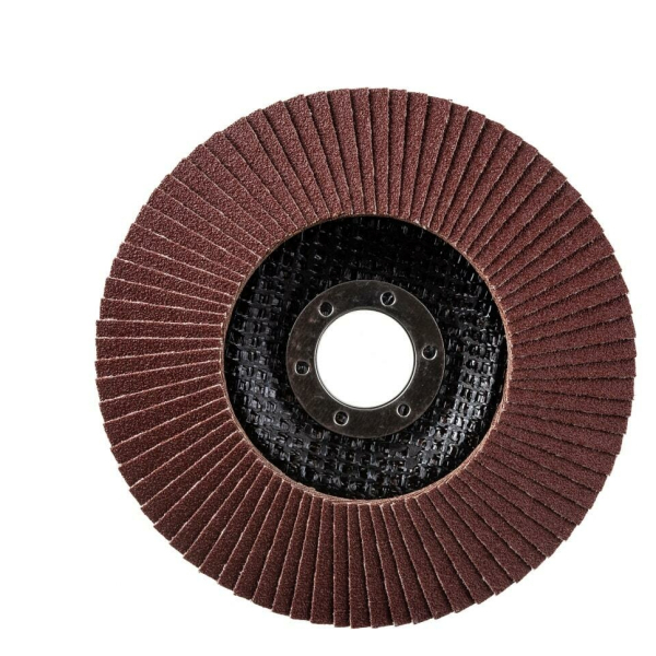 Круг лепестковый торцевой Р120 125*22,2мм WILLMARK