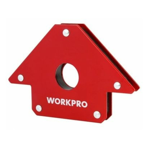 Угольник магнитный 45/90/135/180град до 23кг WORKPRO