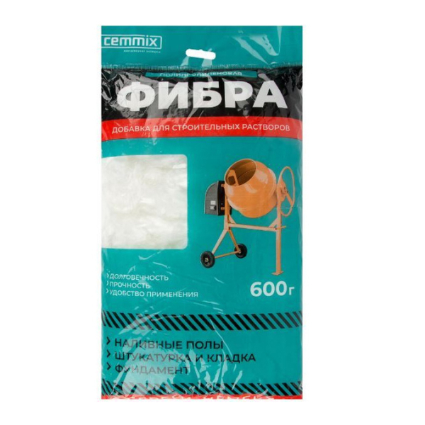 Фибра для бетонов и растворов Fibra, 600 г