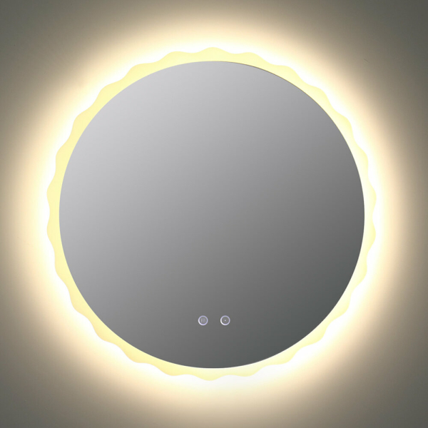 Зеркало 700мм круглое с подсветкой антизапотевание KN-1140A70 KNOIS