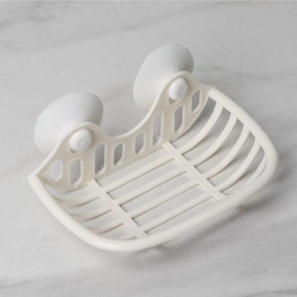 Мыльница настеннаяна присоске пластик ХК 013