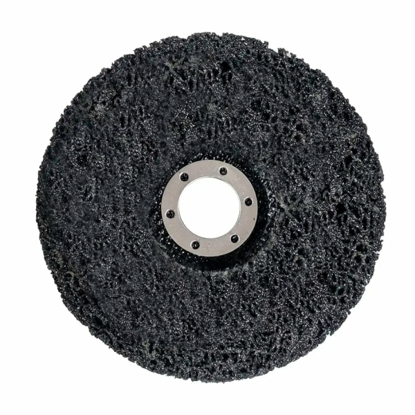 Диск зачистной по металлу 125*22,2мм черный полимерный Вихрь
