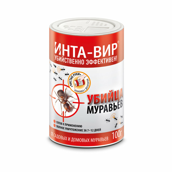 Средство от садовых муравьев Инта-вир Абсолют-Приманка 100гр