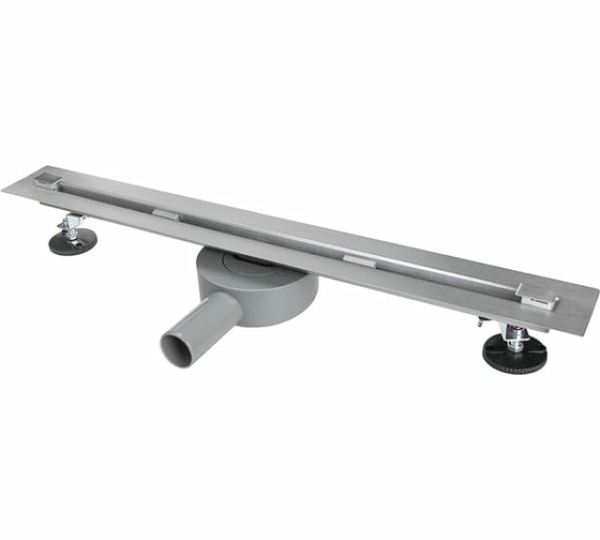 Трап линейный 600*20мм поворотный выпуск 40/50мм нерж.решетка гидрозатвор MPF